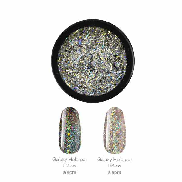 Crystal Nails - ChroMirror pigment  - Galaxy Holo