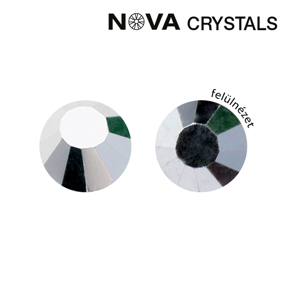 Crystal Nails - NOVA Crystals Strasszkő - Silver SS16 (4 mm)