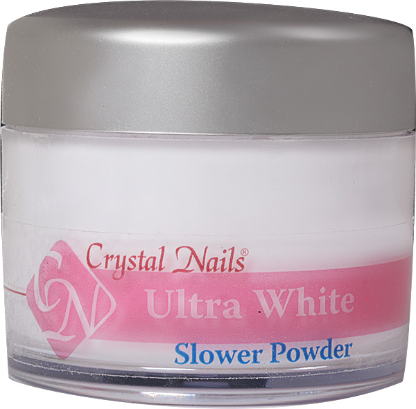 Crystal Nails - Slower Ultra White porcelán 140ml (100g)
